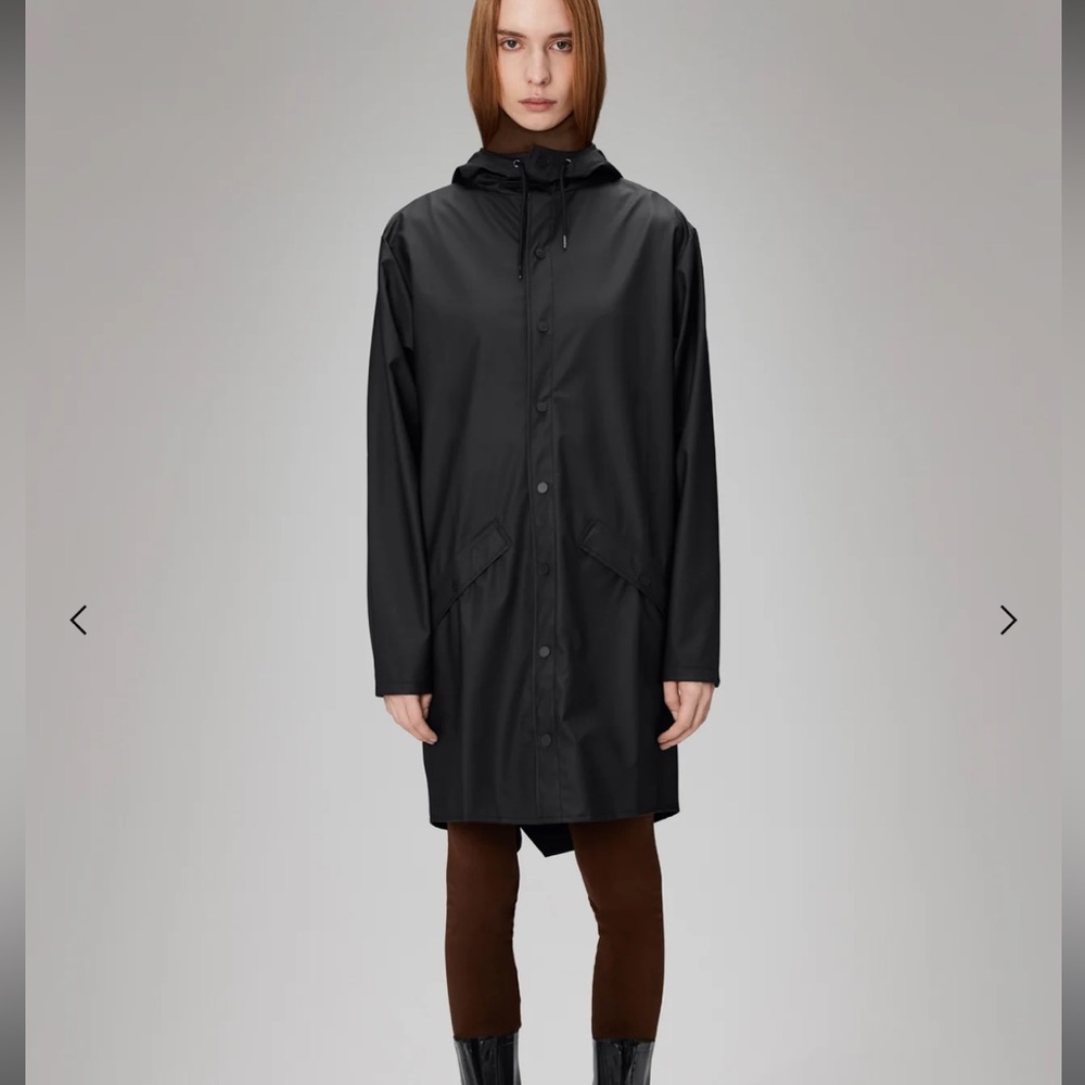 Rains Women’s Long Jacket Size S/M